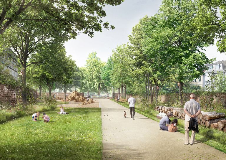 So könnte der Schießgraben künftig aussehen.