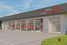 Die moderne Planung des neuen Feuerwehrhauses an der K 75 zwischen Sohren und Büchenbeuren.