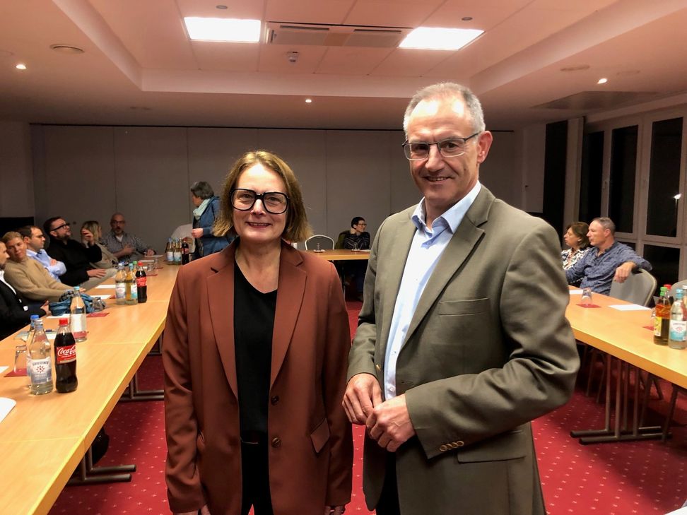 Ines Weber, Vorsitzende des GeroTeams, und Bruno von Landenberg, Leiter des LBM Gerolstein, waren sich einig: »Das wird ebenso herausfordernd wie positiv für unsere Stadt.«