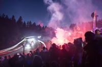 Gänsehautstimmung in der Nacht.