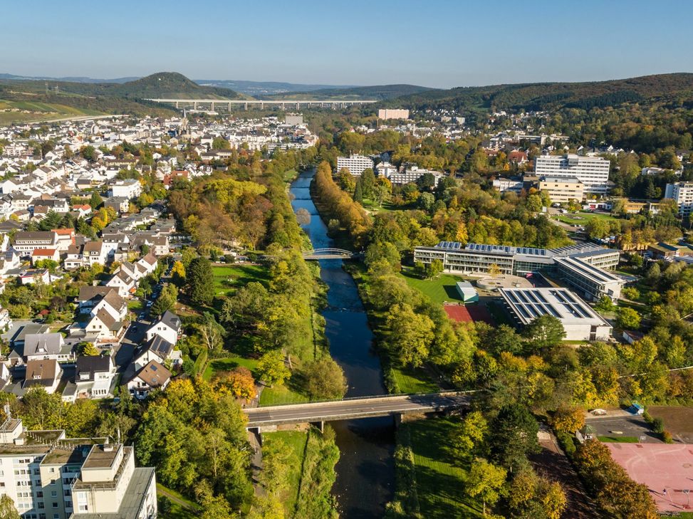 Entlang der Ahr wird sich das Gelände der Landesgartenschau erstrecken. Foto: Dominik Ketz