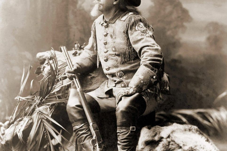 Im Alter von 50 Jahren war Buffalo Bill der meistfotografierte Amerikaner der Welt. Foto: Imago