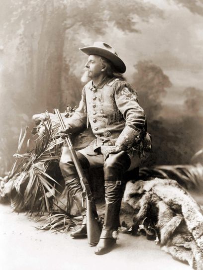 Im Alter von 50 Jahren war Buffalo Bill der meistfotografierte Amerikaner der Welt. Foto: Imago