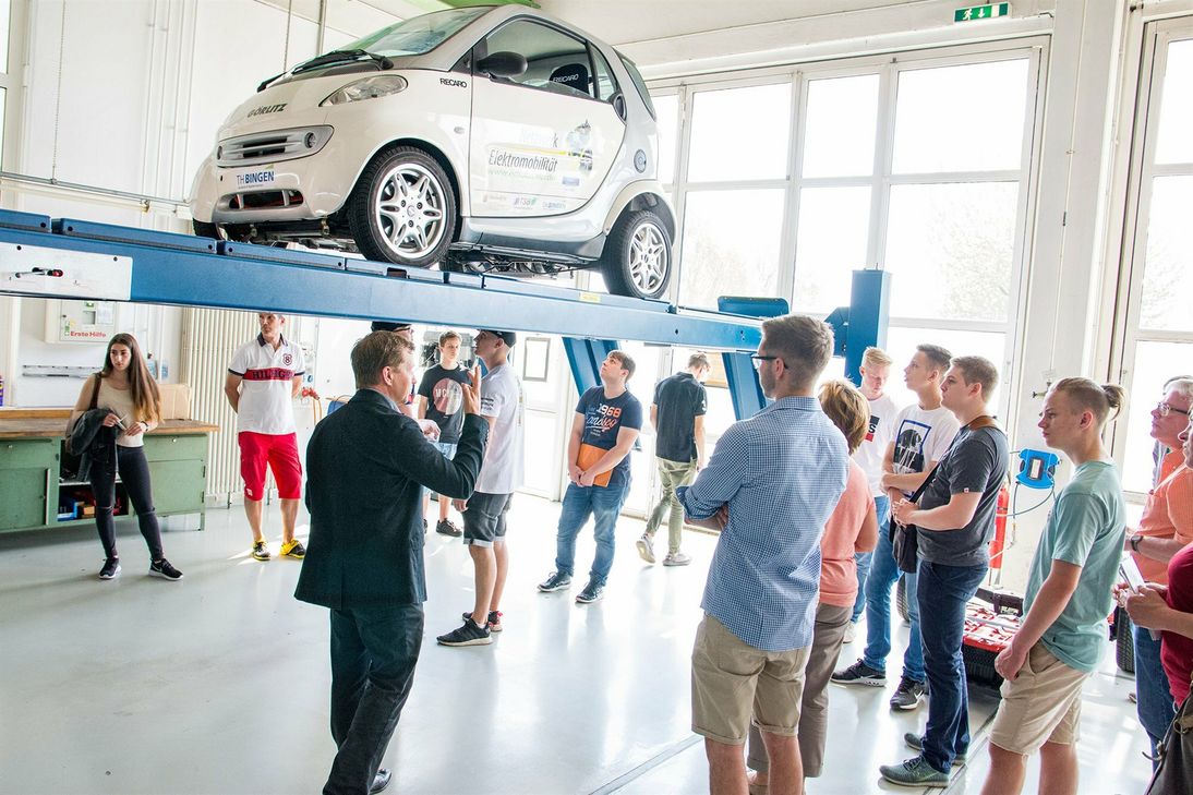 Hochschulinfotag an der TH Bingen.