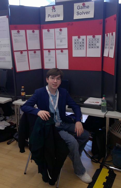 Aaron Meyer gewinnt bei »Jugend forscht«