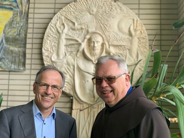 Alexander Fischer und Bruder Wolfgang freuen sich auf die Zusammenarbeit