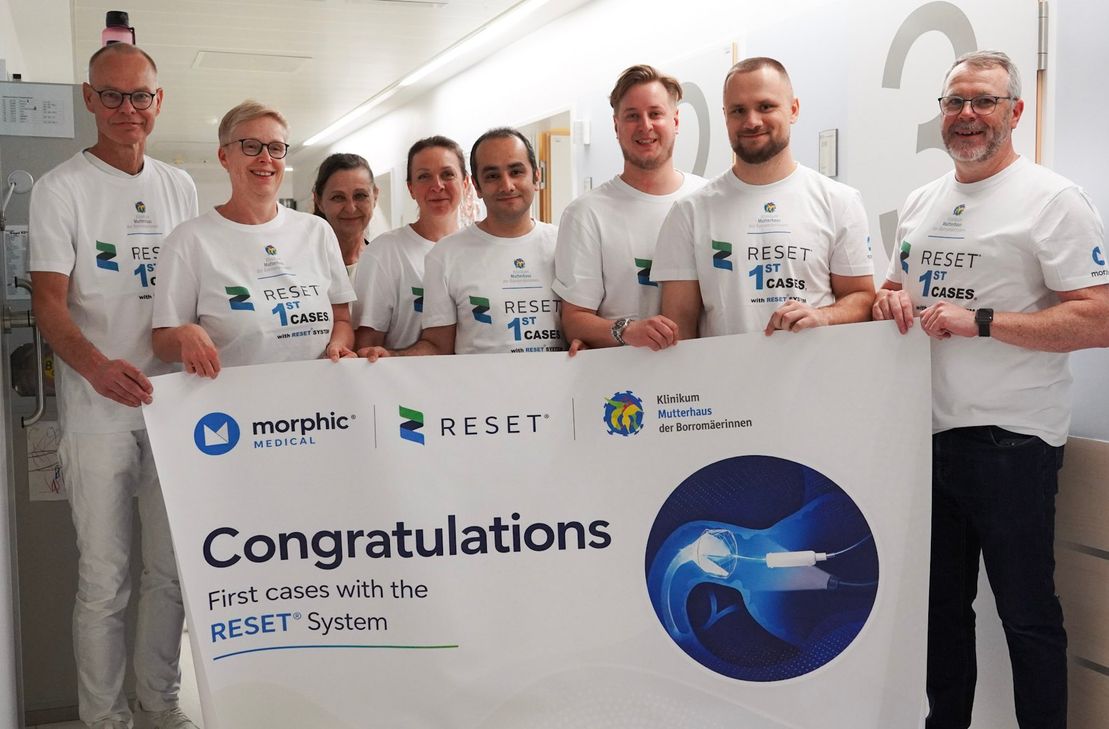 Erfolgreiche Europa-Premiere im Klinikum Mutterhaus: Das Team der Gastroenterologie (Innere Medizin IV) hat das neue RESET-Verfahren als eine der ersten Kliniken in der EU angewandt.
