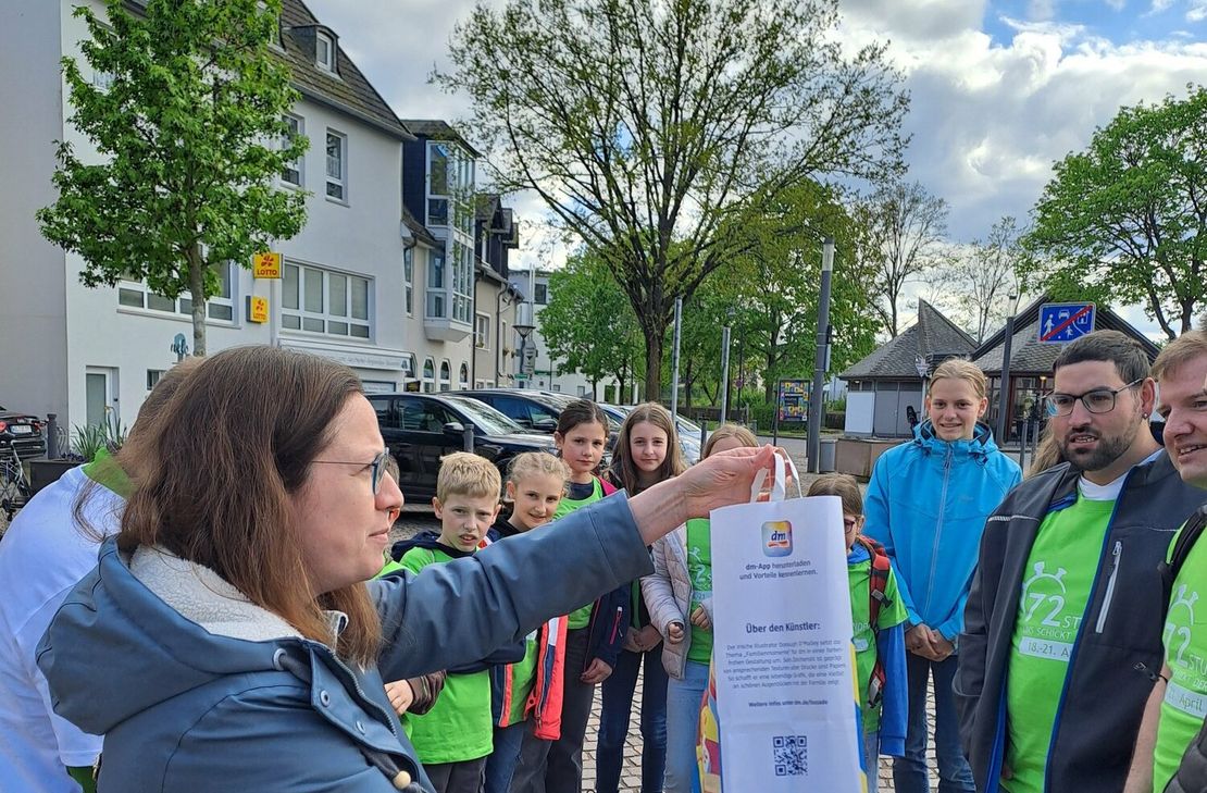 Auftakt der 72 h-Aktion in Wittlich.