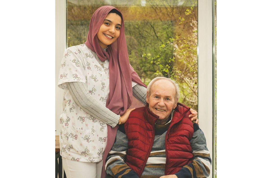 Aicha Rania Boulaga arbeitet in der Krankenpflege. Sie kam als Au-pair in die Eifel.