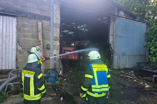 42 Rinder starben bei einem Brand in Rehbach
