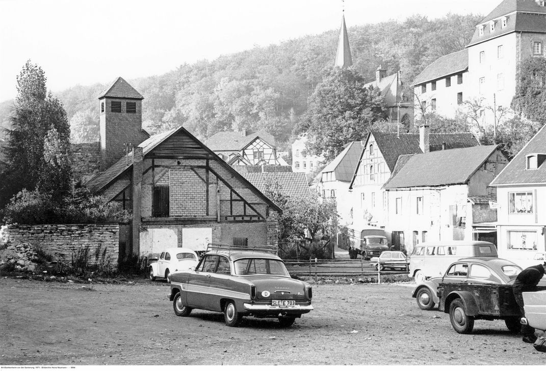 Blankenheim: vor der Sanierung 1971.