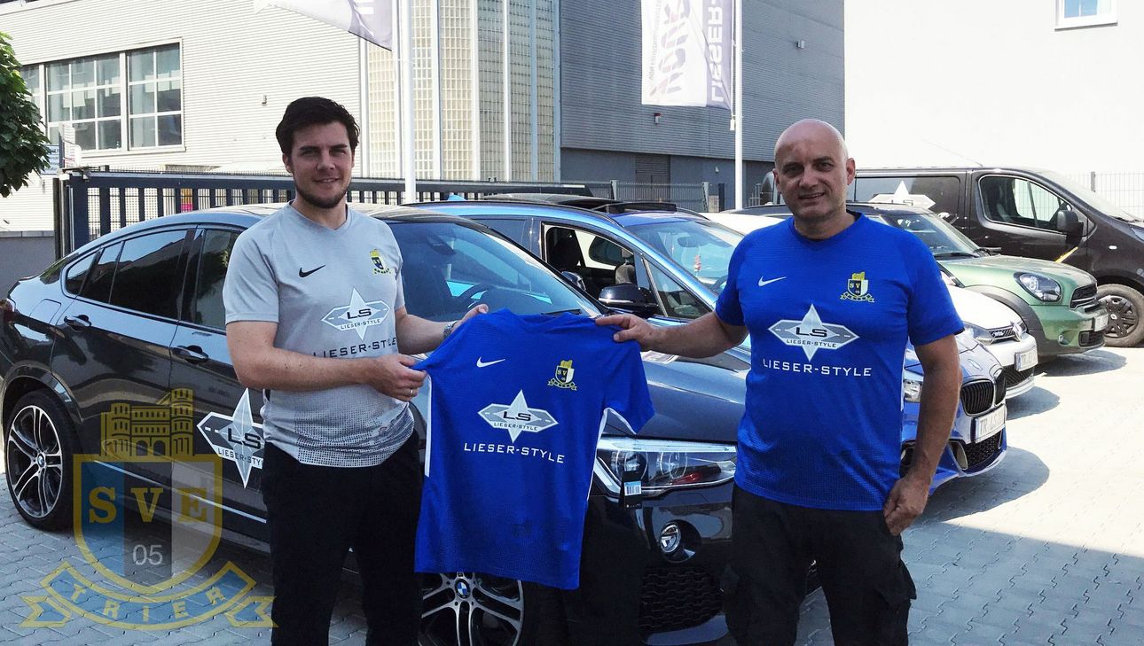 Lieser-Style bleibt auch in der kommenden Saison Trikotsponsor von Eintracht Trier. Foto: FF