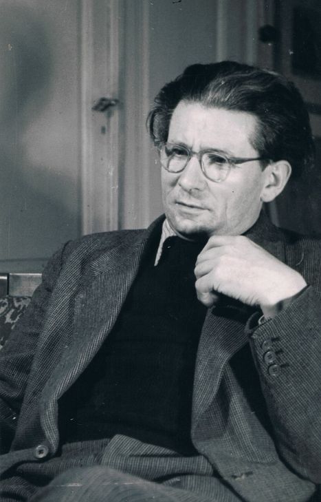 Portraitfoto von Peter Krisam aus seinem Nachlass, datiert 1951. Foto: Stadtmuseum Simeonstift Trier