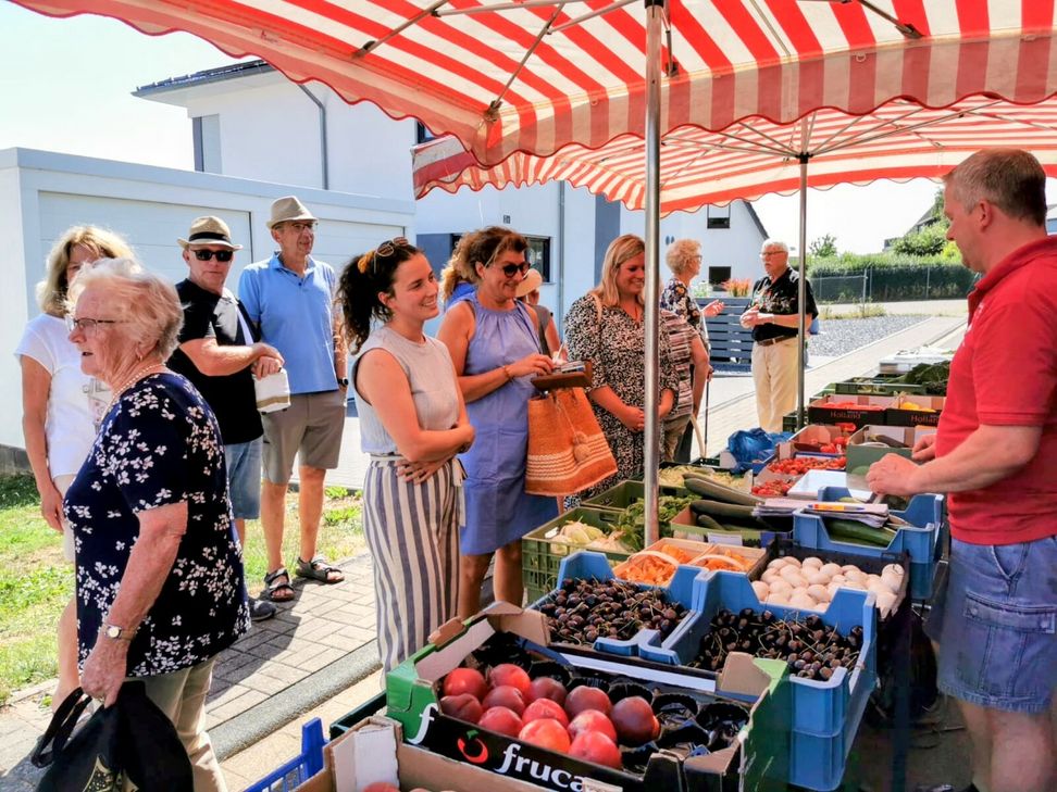 Marktstand in Freilingen