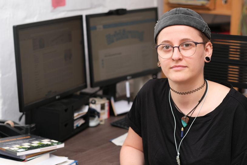 Katharina Dietze - hauptamtliche Bildungsreferentin der AG-Frieden