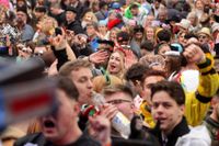 Impressionen von der Prinzenpaarproklamation auf dem Trierer Hauptmarkt an Weiberfastnacht