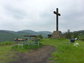 Das Riethelkreuz bei Volkesfeld.