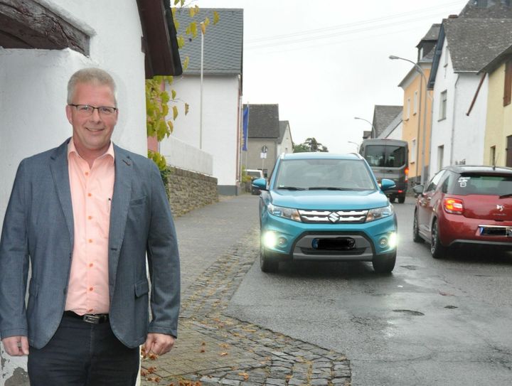 Thomas Heucher in der Bergstraße in Landkern.