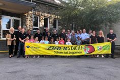 An der Konzener Grundschule wurde die Aktion »Brems Dich - Schule hat begonnen« der Monschauer Verkehrswacht offiziell gestartet. Foto: T. Förster