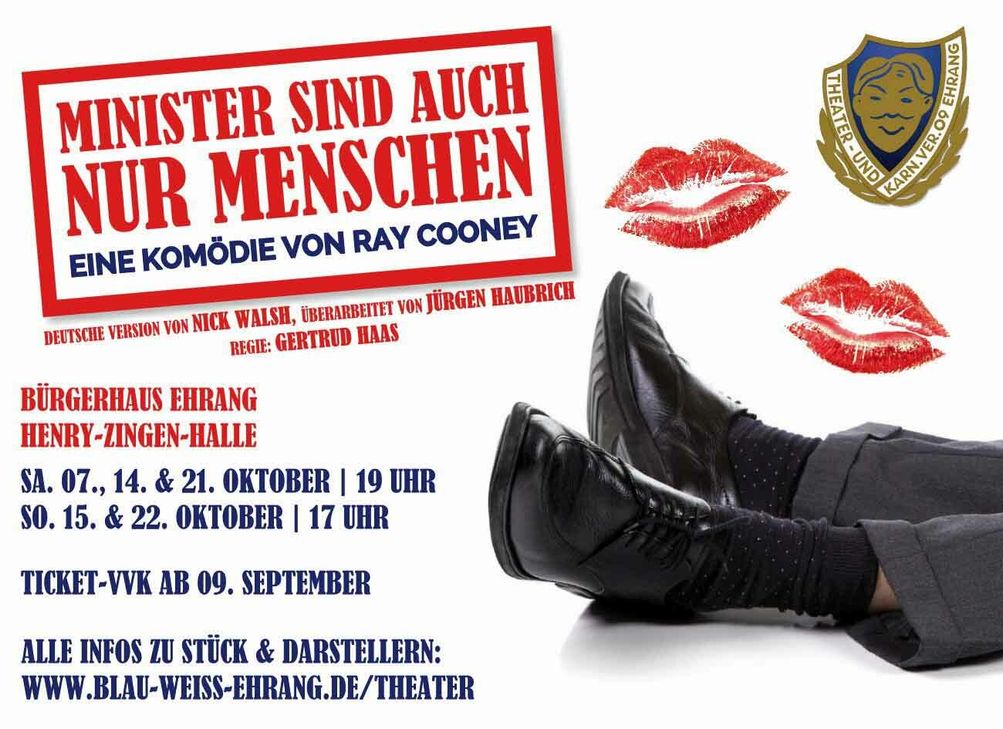 "Blau-Weiß" Ehrang lädt zu einer turbulenten Komödie ein. Foto: Verein