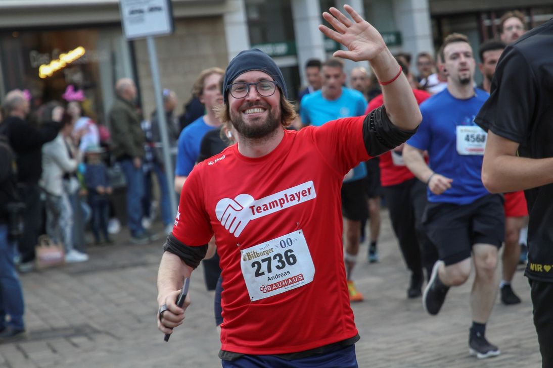 Für die Teilnehmer geht es durch die Innenstadt von Trier.