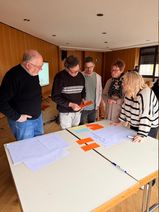 Mitglieder des Gewerbevereins legen gemeinsame Ziele und Maßnahmen für die Zukunft fest.