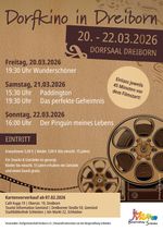 Das Kinoplakat der Stadt Schleiden.