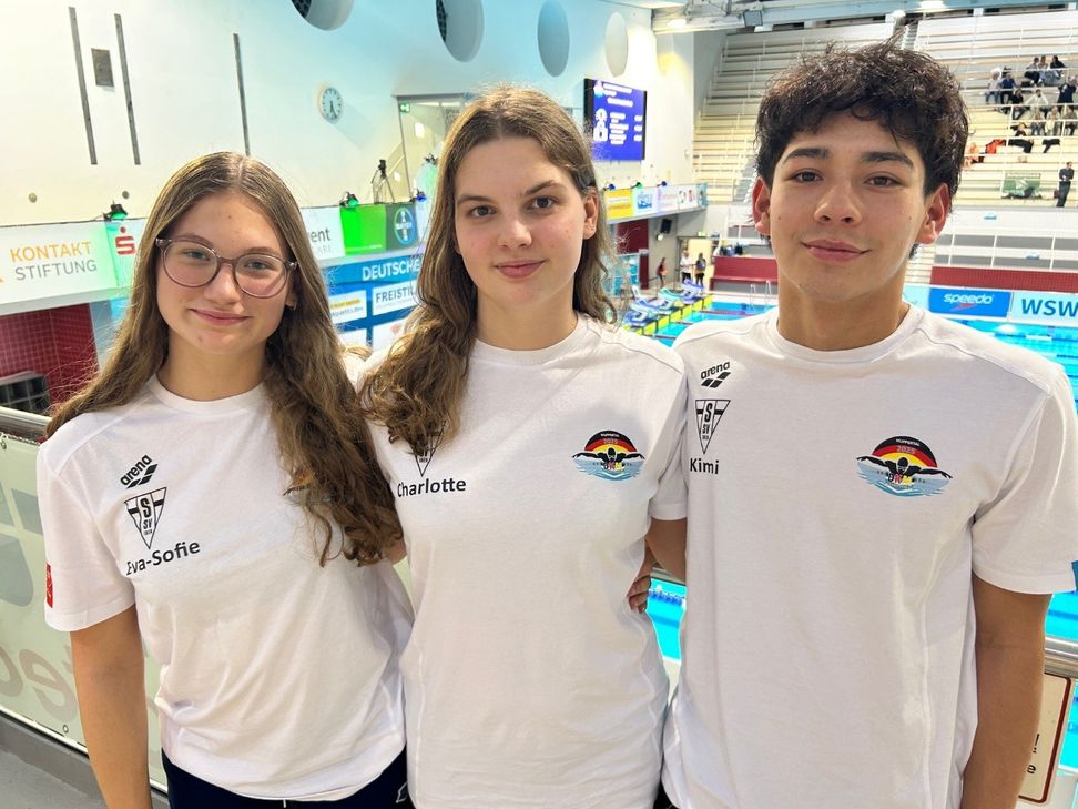 v.l.n.r.: Eva-Sofie Lichter, Charlotte Weinandy, Kimi Kasper