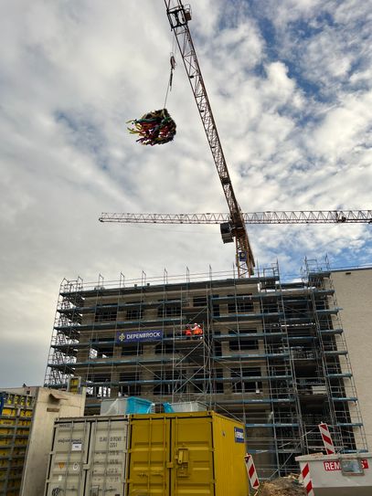 Richtspruch und Richtkrone