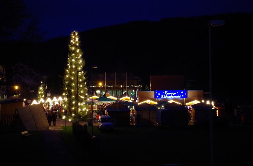 Rurbergs Weihnachtsmarkt ist an den ersten drei Adventswochenenden geöffnet.