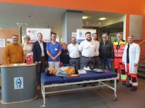 Die Aktion »Herzstillstand – was tun?« zur Reanimation des Kreiskrankenhauses Saarburg in Zusammenarbeit mit dem Deutschen Roten Kreuz Ortsverein Saarburg war die erste Veranstaltung im Rahmen der Herzwochen in Saarburg.