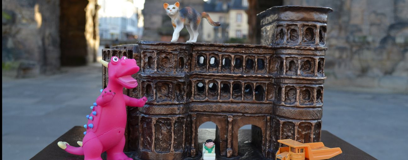 V.l.: Joachim Weber (Bürgermeister Stadt und VG Konz, Landrat Günther Schartz, VG-Bürgermeister Trier-Land Michael Holstein und Feuerwehrinspektor Christoph Winckler informieren über die aktuelle Hochwasser-Lage. Foto: Kreller