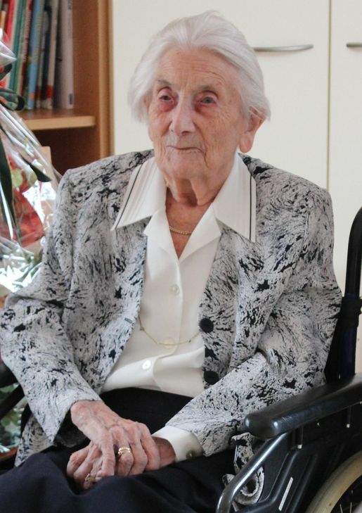 Stolze 110 Jahre alt: Hildegard Henke