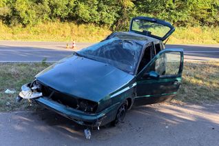 Totalschaden: Das Auto der verunglückten 28-Jährigen.