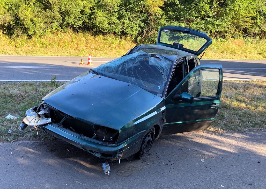 Totalschaden: Das Auto der verunglückten 28-Jährigen.