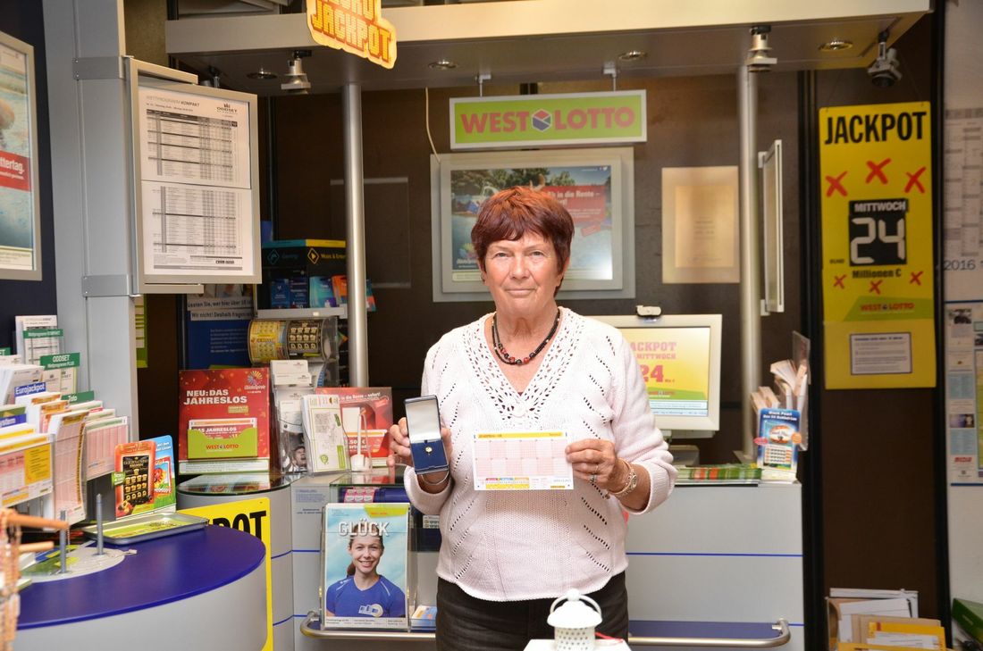 Ute Kessel betreibt seit 40 Jahre eine Lotto-Annahmestelle in Roetgen. Ans Aufhören denkt die 72-Jährige jedoch keineswegs.