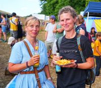 Ein buntes Programm für Jung und Alt bot sich beim Festival "Auf Anfang" in Auen am Wochenende.