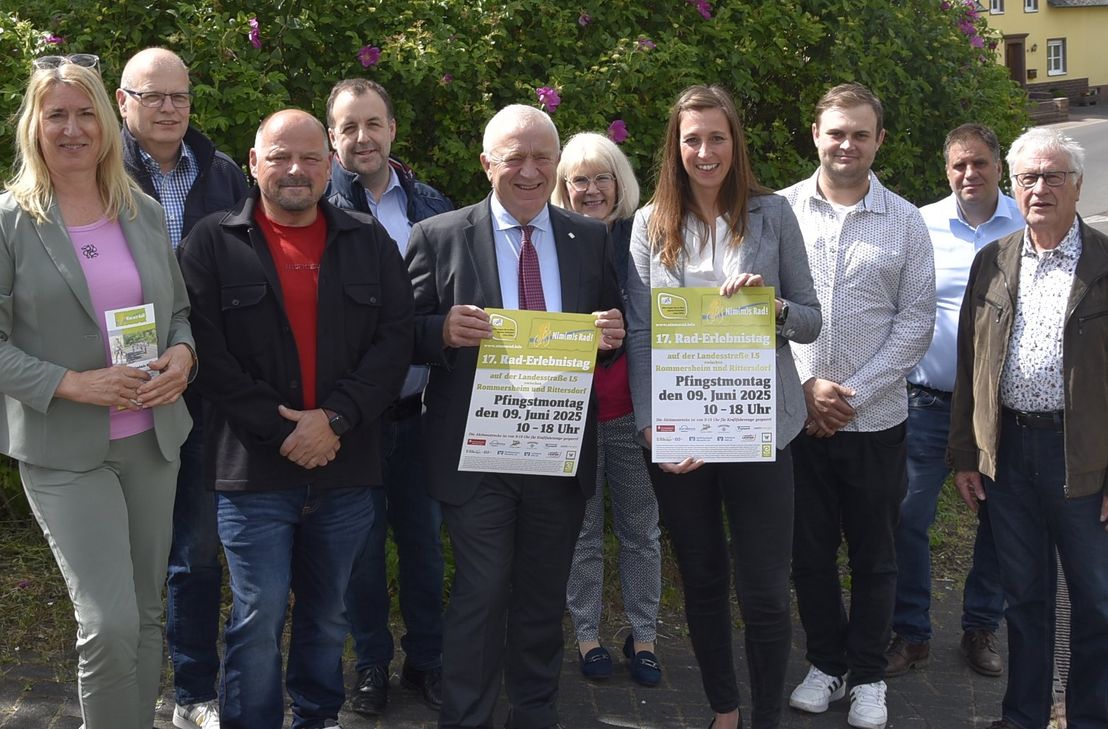 Das Planungsteam von »Nim(m)s Rad« hofft beim 17. autofreien Rad-Erlebnistag wieder auf gutes Wetter und einen rundum gelungenen Tag mit vielen Radfreunden.
