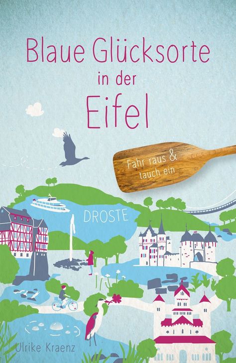 In ihrem Buch "Blaue Glücksorte in der Eifel" nimmt Autorin Ulrike Kraenz Leserinnen und Leser mit auf eine Reise zu unterschiedlichen Wasserorten in der Eifel.