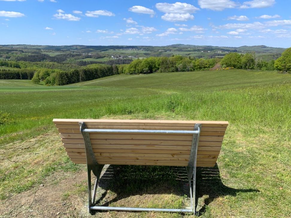 Herrliche Weitblicke nach Norden.