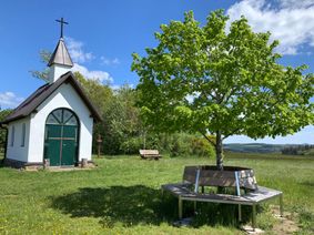 Traumrastplatz an der Kottenborner Kapelle.