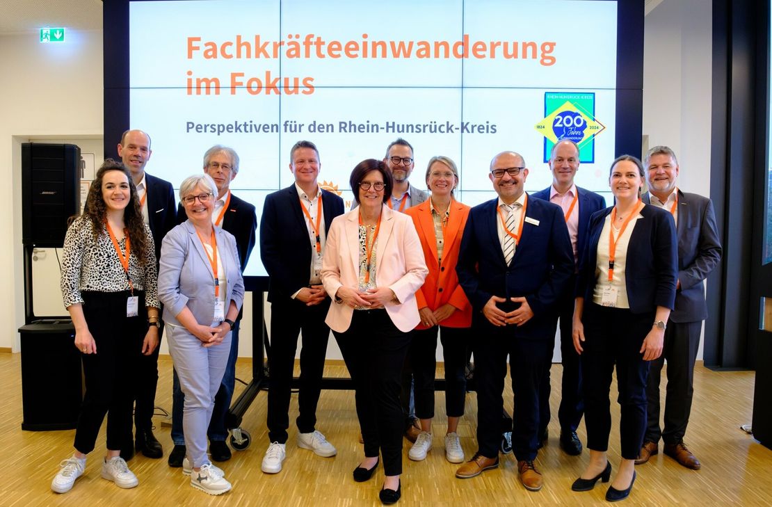 Die erfolgreiche Veranstaltung wurde organisiert vom  Regionalrat Wirtschaft im Rahmen der Kampagne  "Gelobtes Land" in Zusammenarbeit mit der BOMAG und dem Landkreis Rhein-Hunsrück.