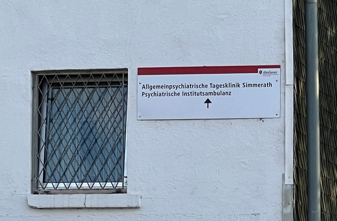Nur noch bis Ende September geht es an der Eifelklinik auch zur Alexianer Tagesklinik.