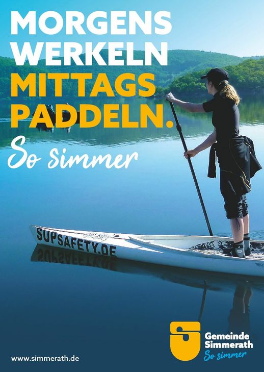 Selbstbewusst die Vorzüge einer Gemeinde herausstellen, die Provinz lebt, aber nicht provinziell denkt, sollen diese Werbeslogans.Grafik: Power & Radach