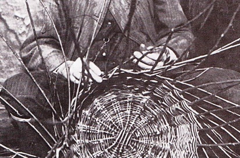 "Künstler mit Ruten" wurden Korbflechter genannt