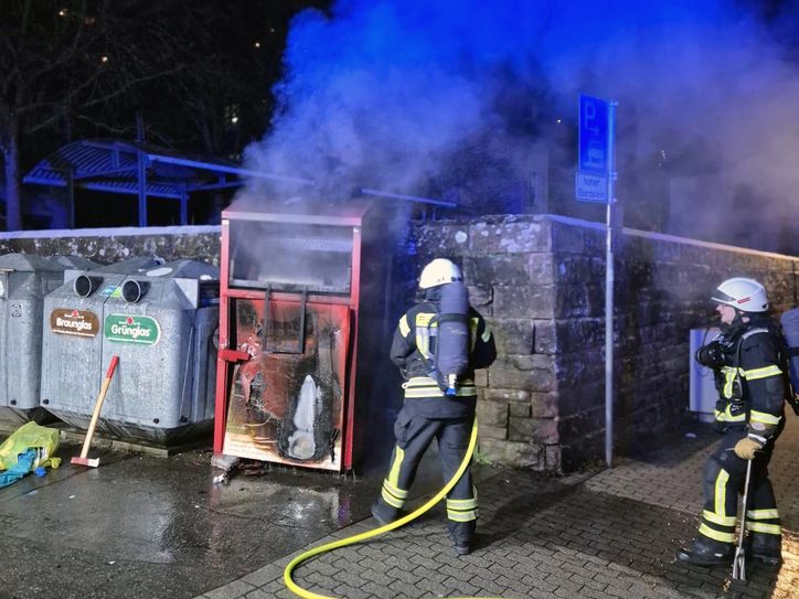 Einsatz Silvesternacht Feuerwehr Euren