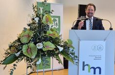 Bürgermeister Peter Unkel bei seiner Neujahrsansprache