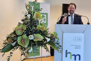 Bürgermeister Peter Unkel bei seiner Neujahrsansprache