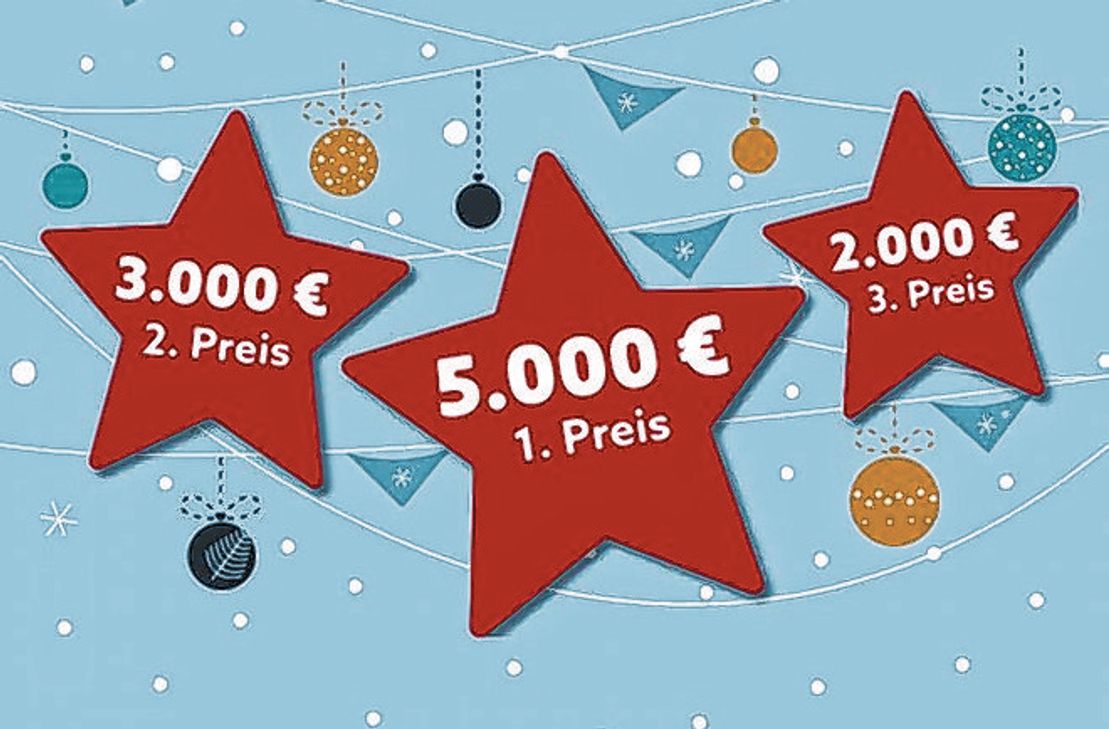 Der Simmerather Gewerbeverein verlost bares Geld in der Weihnachtszeit.