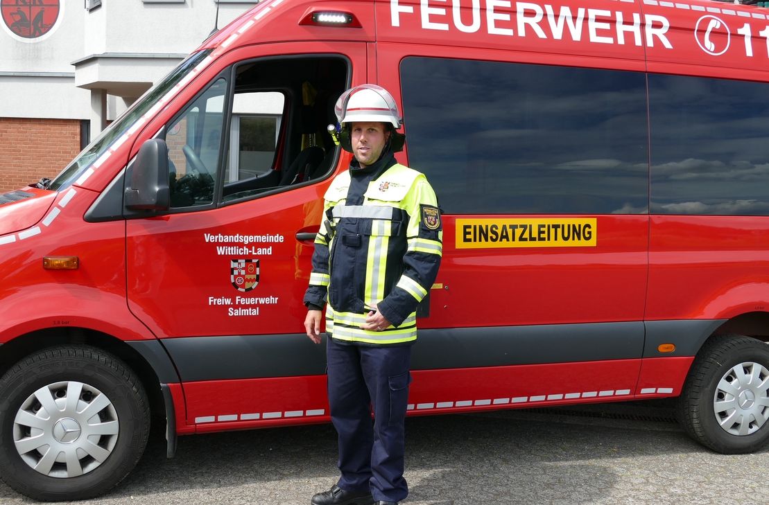 David Backendorf: Sein Fazit nach einem halben Jahr Wehrleitertätigkeit ist positiv.